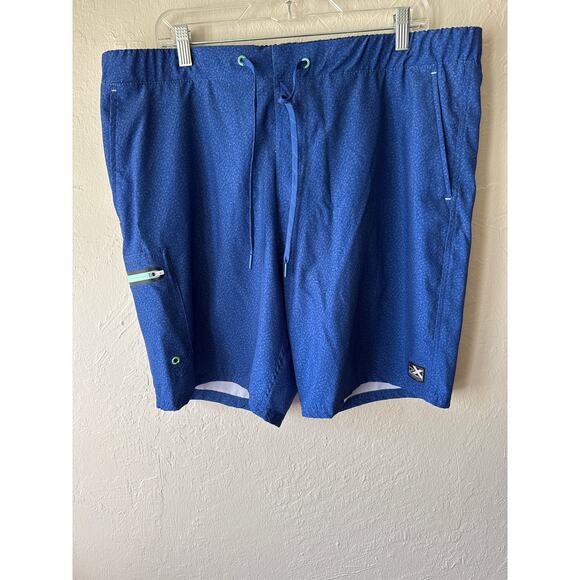 ZeroXposur Men's Blue Swim Shorts Size XL - Picture 1 of 5